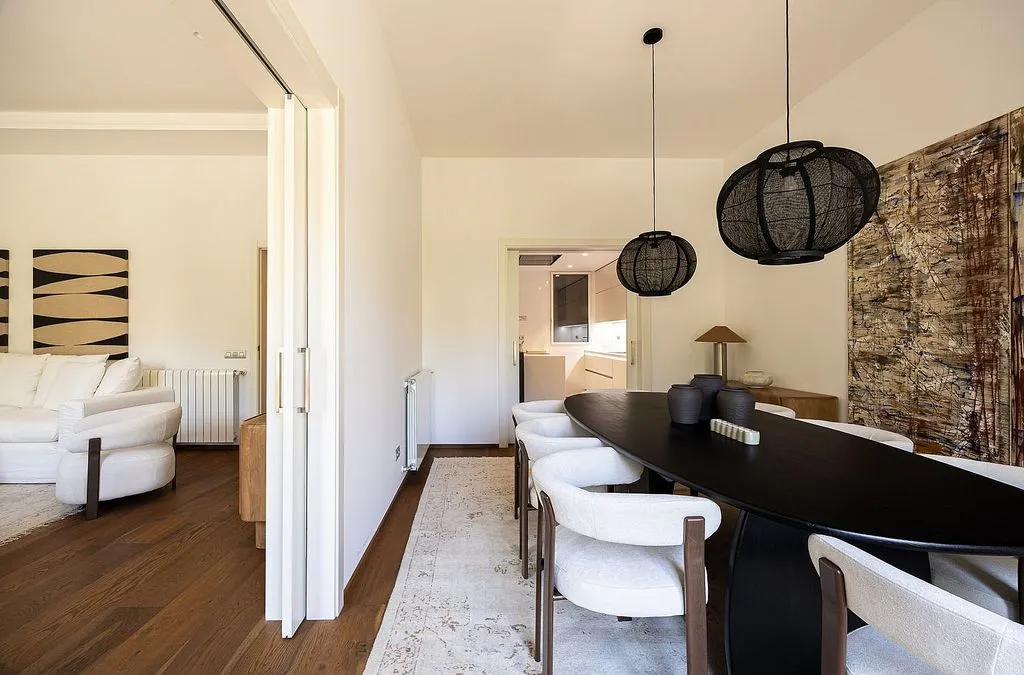 Sala da pranzo - Furnished Apartment with Terrace in La Dreta de l'Eixample