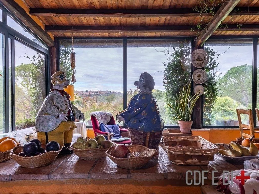 Terrass - Country House with Orvieto Cliff View
