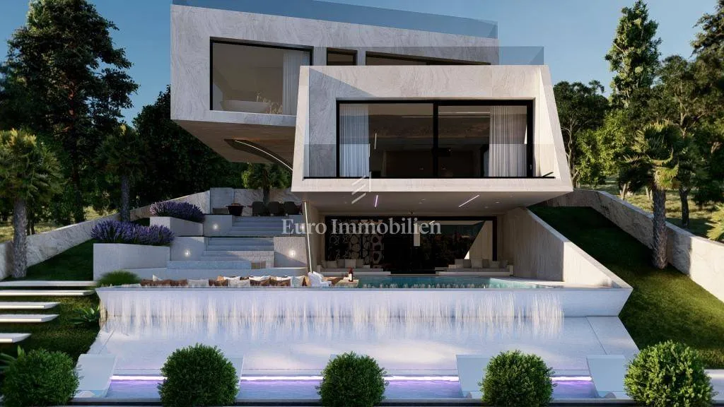 Piscina - Luxury Villa with Infinity Pool in Starigrad