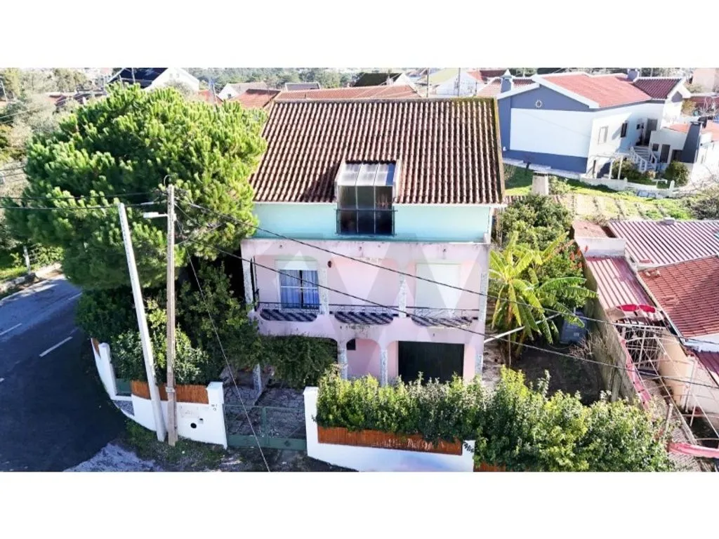 Vue aérienne - Luxury House with Energy Efficiency in Charneca de Caparica
