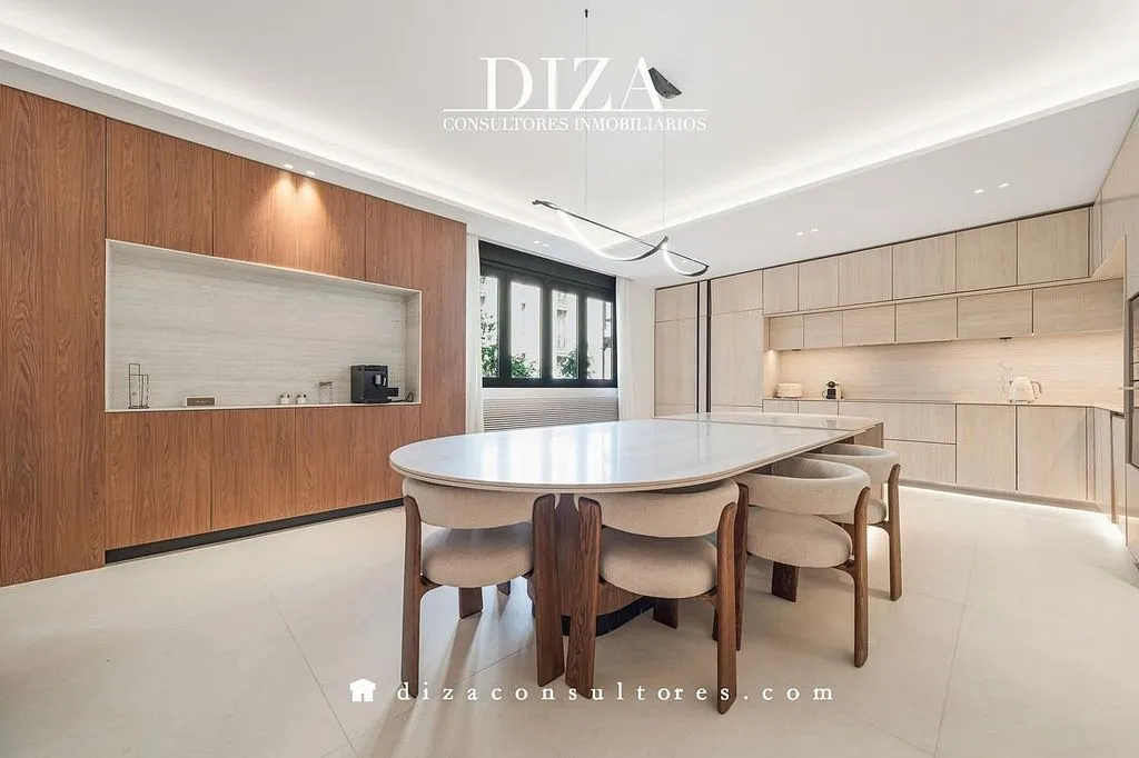 Cuisine - Penthouse with Garden View in Salamanca