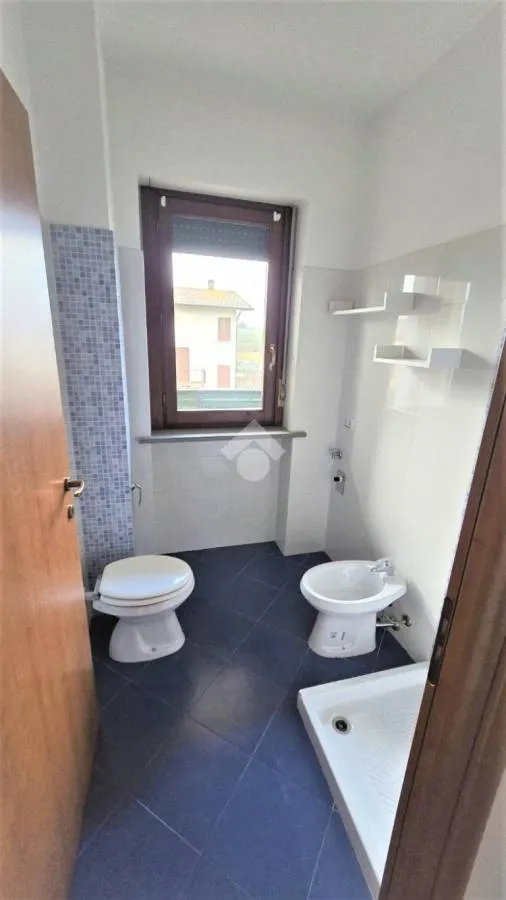 Bathrooms - Modern Apartment with Balcony in Perugia