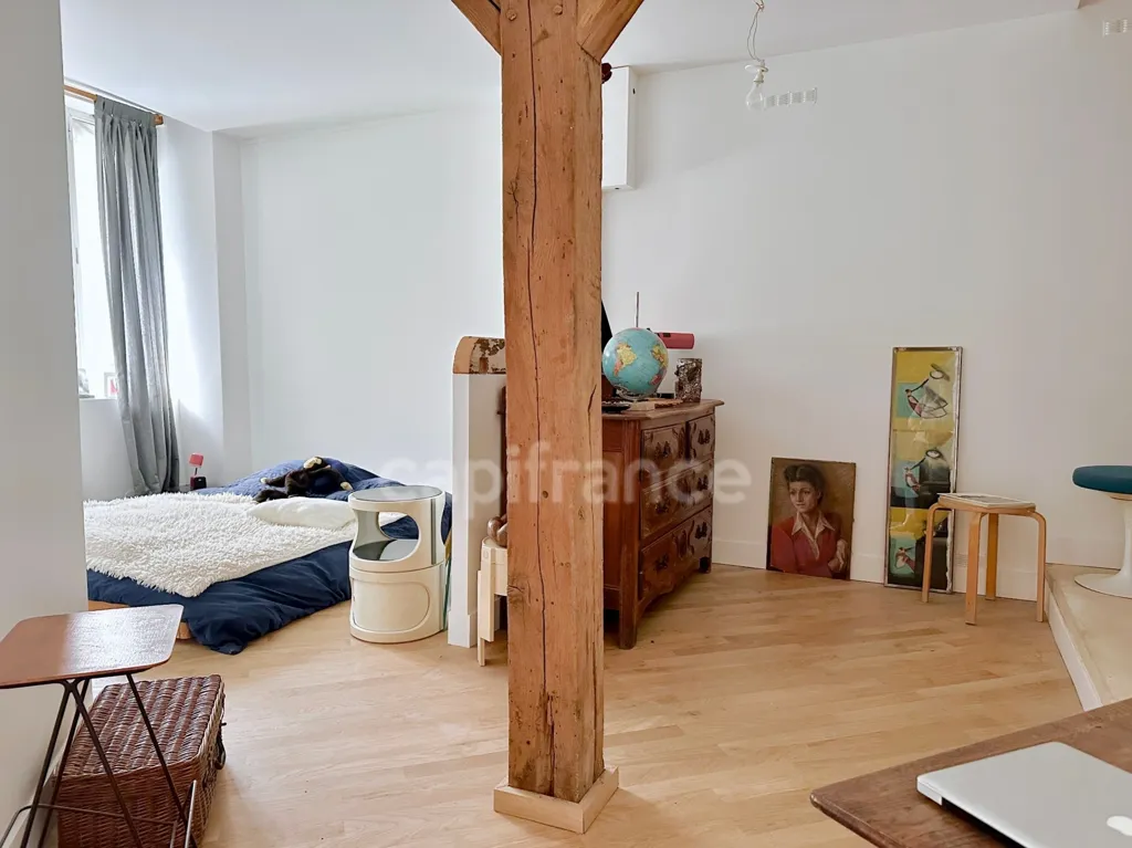 Séjour - Loft-Style avec Jardin Privé dans le 11ème Arrondissement