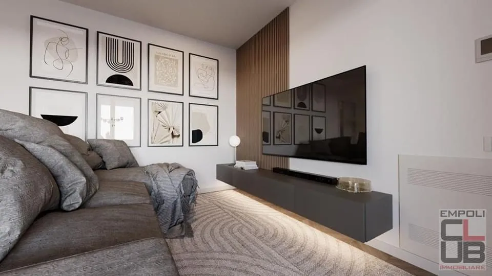 Séjour - Modern Apartment with Terraces in Empoli