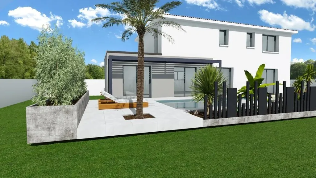 Modern Villa with South Garden in La Ciotat