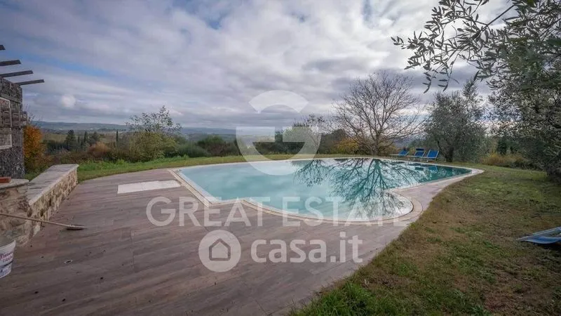 Piscina - Rustic Casale with Pool on Chiantigiana Road