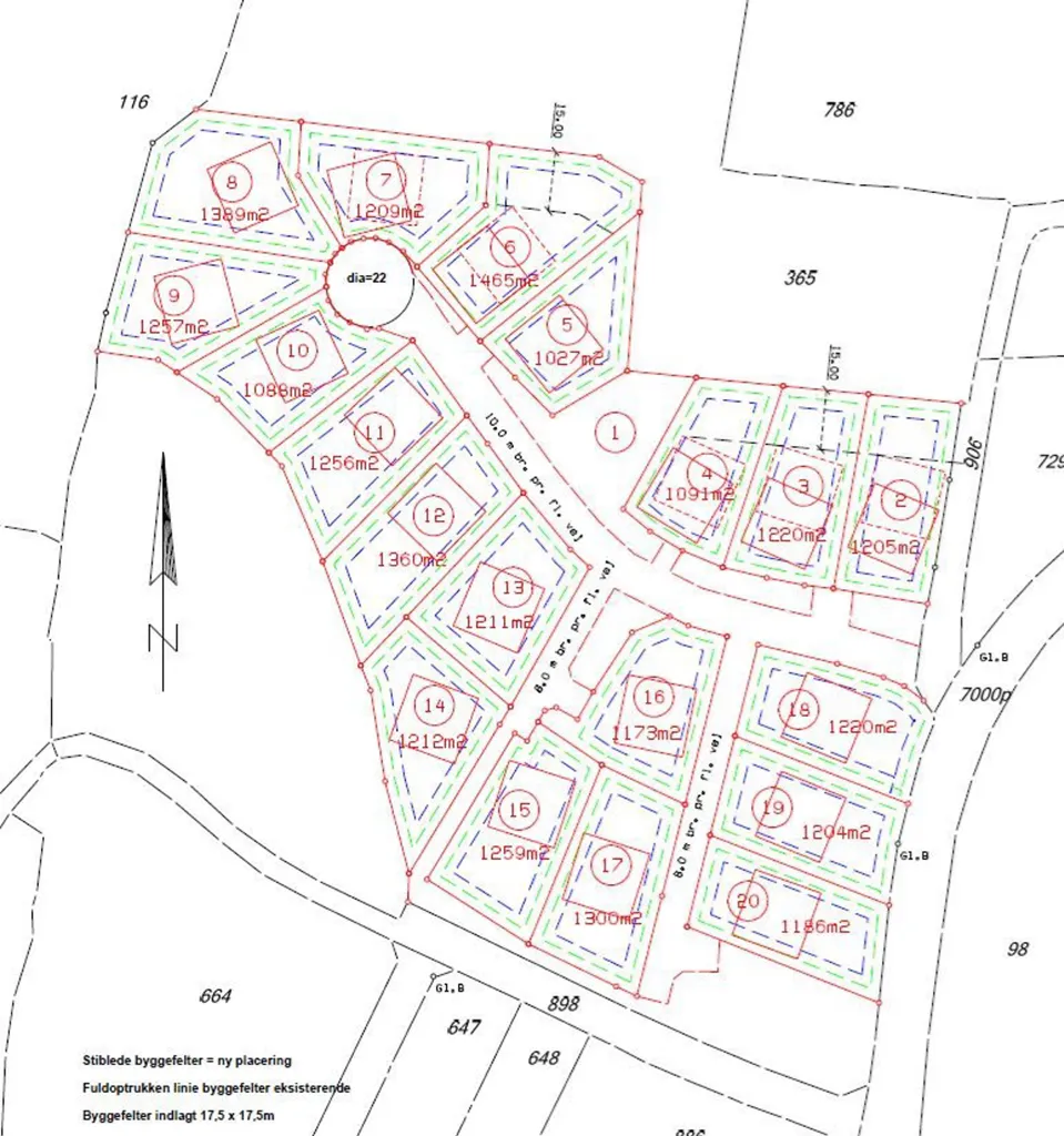 Floor Plan - Holiday Plot with 5G Coverage in Haderslev