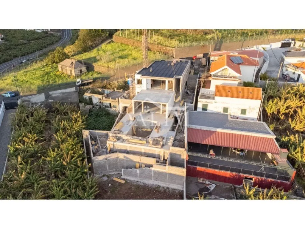 Vue aérienne - Luxury Villa with Pool in Sao Martinho, Madeira