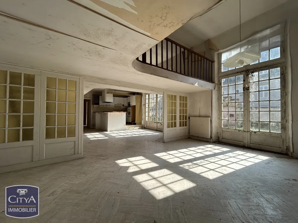 Living Room - Renovated House with Garden in Chartres Centre