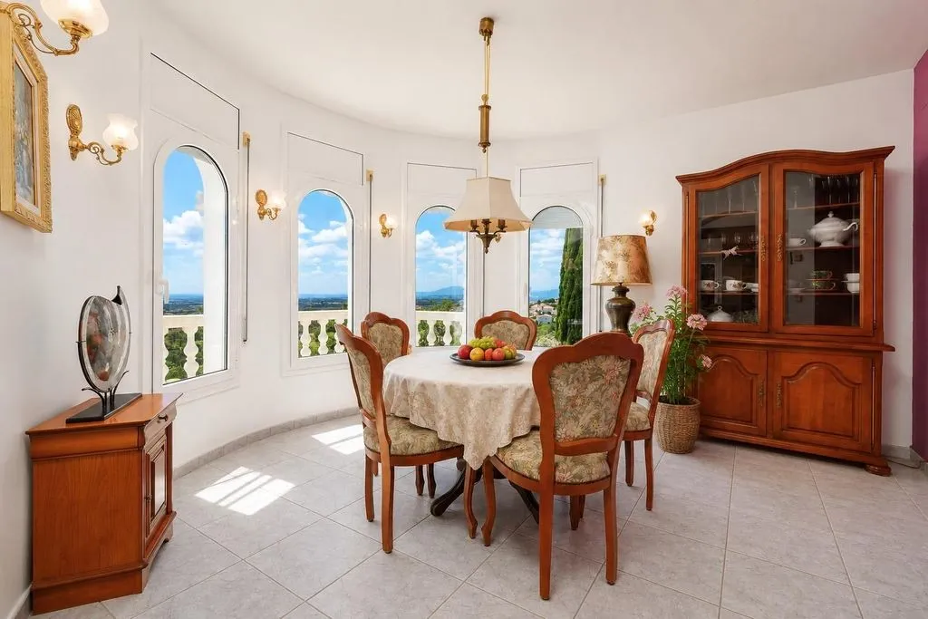 Dining Room - Luxury House with Pool in Roses, Catalonia