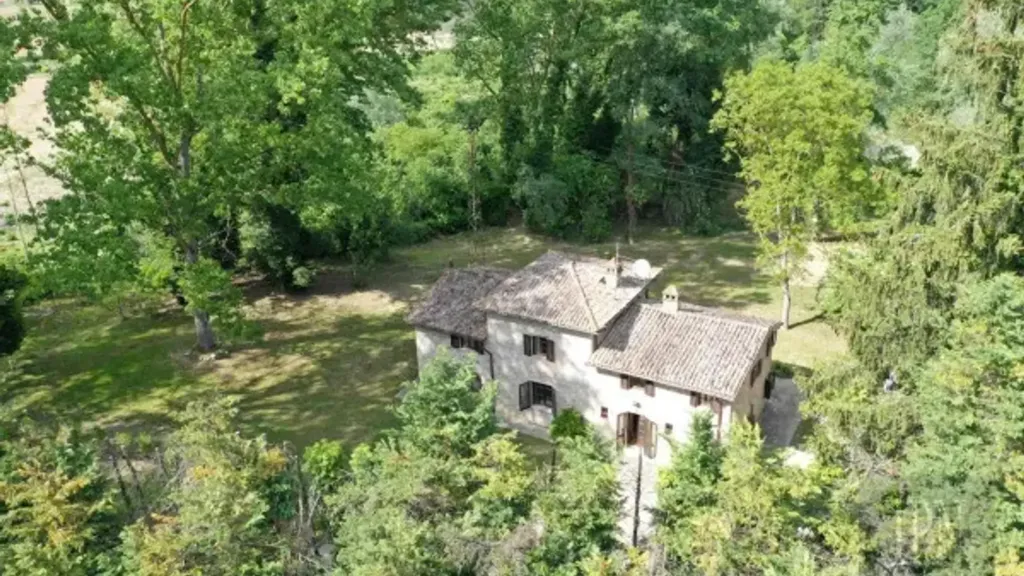 Vue aérienne - Rustic Riverfront House in Umbertide