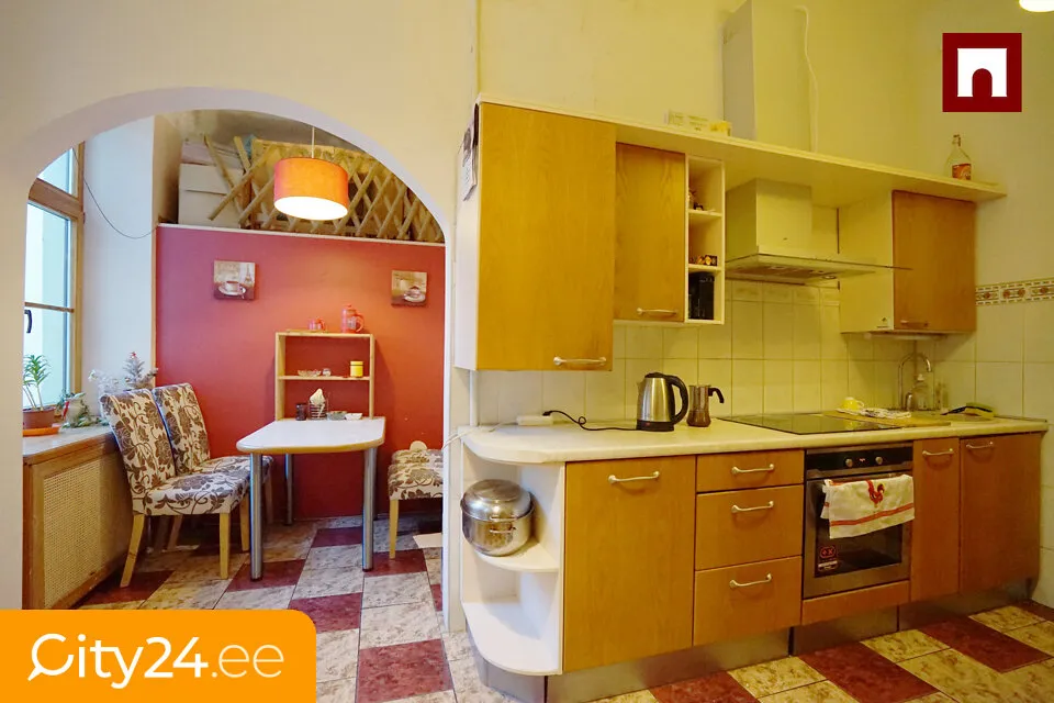Cucina - Apartment with Fireplace in Riga Centre