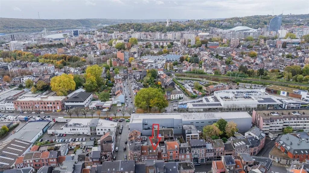 Vue aérienne - Immeuble Mixte Rénové près de la Médiacité
