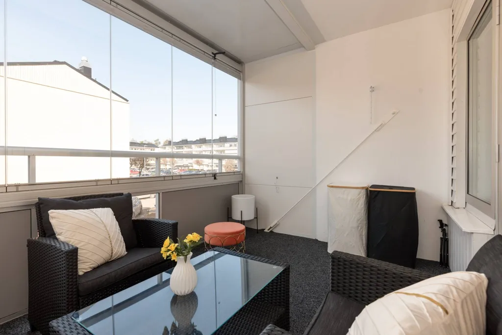 Balcon - Apartment with Balcony in Stockholm