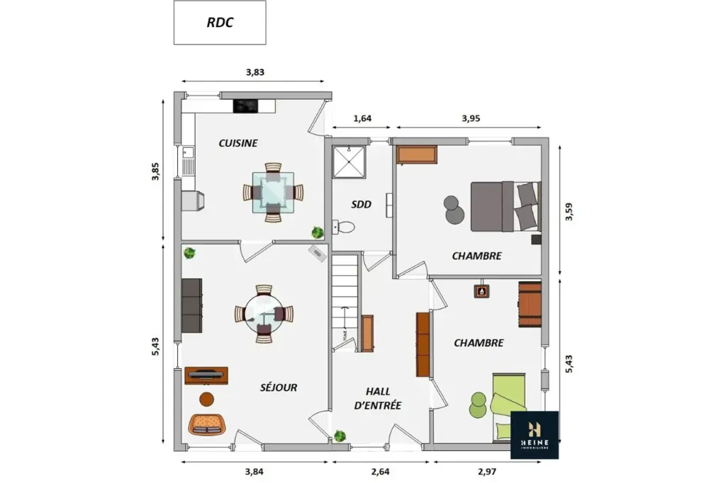 Plaan - Charming Villa with Garden in Andenne