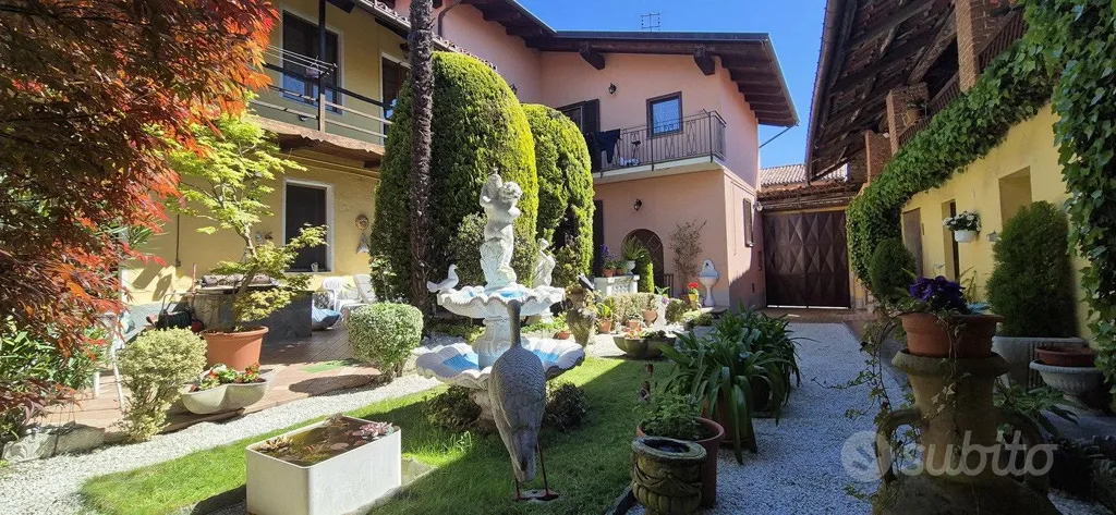 Jardin - Bifamiliar Villa with Private Garden in Frossasco