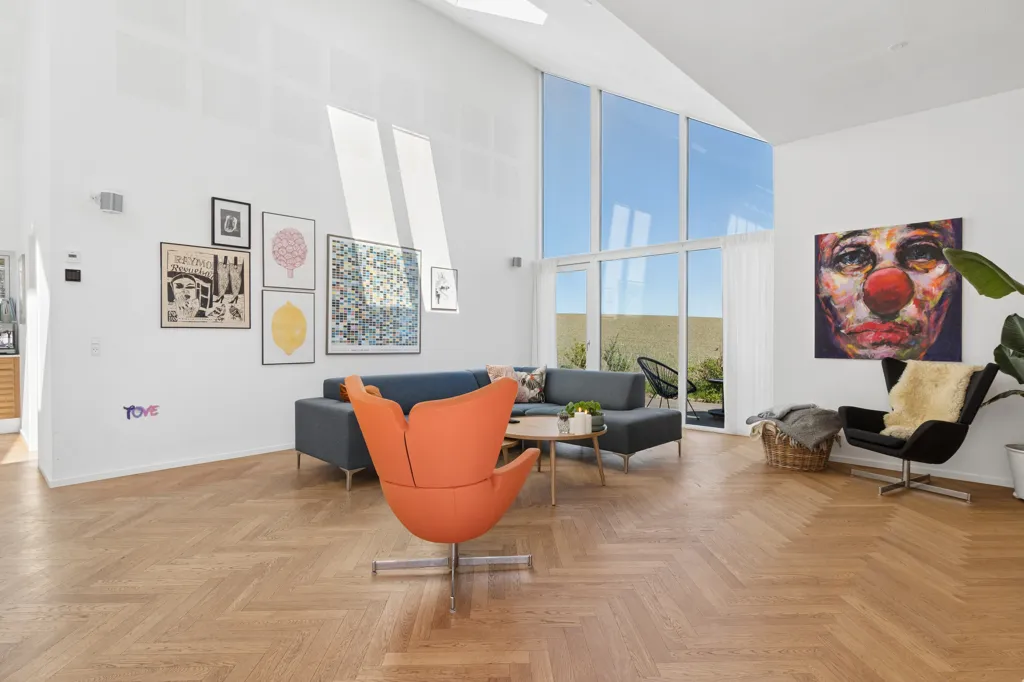 Elutuba - Architect-Designed Villa with Park View in Stenløse