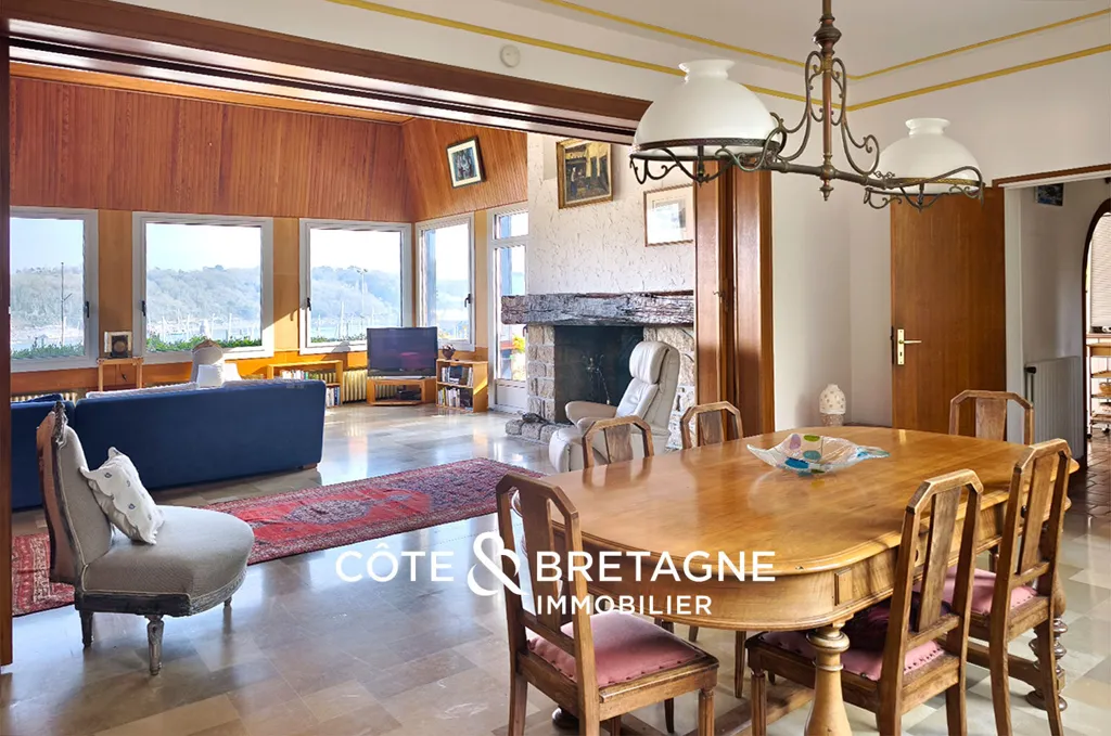 Salle à manger - Maison avec Vue Panoramique sur l'Estuaire du Trieux à Lézardrieux