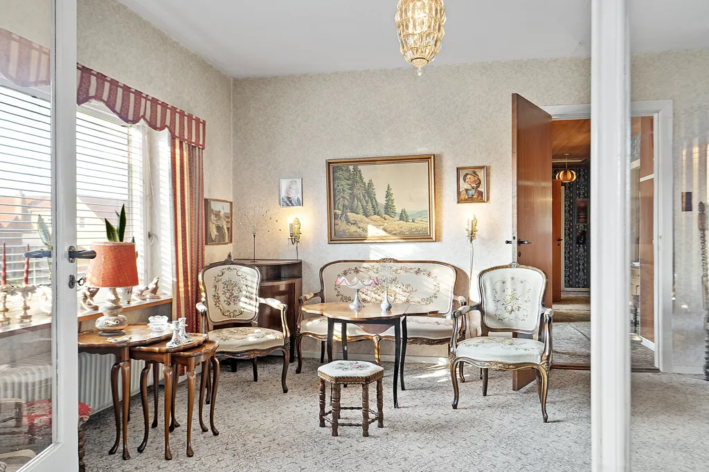 Séjour - Charming Villa with Garden in Vinderup Centre