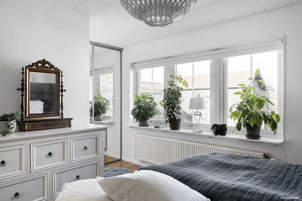 Bedrooms - Two-Storey Villa with Garden in Ullstorp
