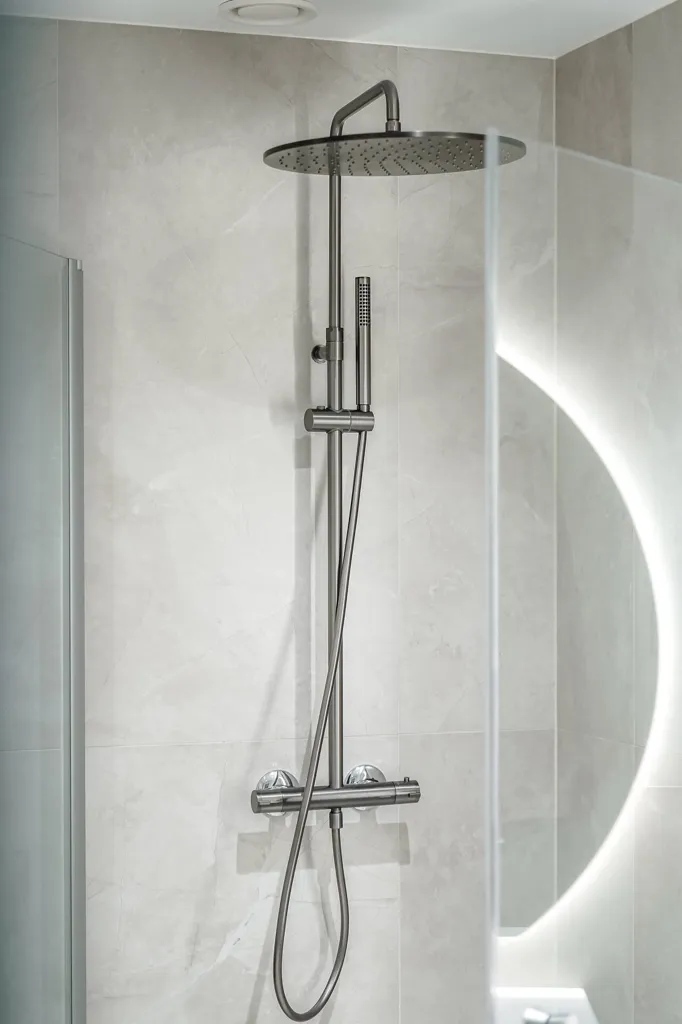 Salles de bain - Apartment with Water Views in Karlstad