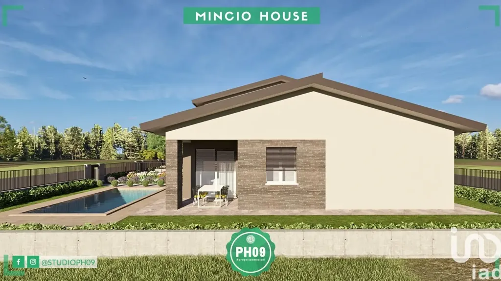 Modern Villa with Private Garden in Goito