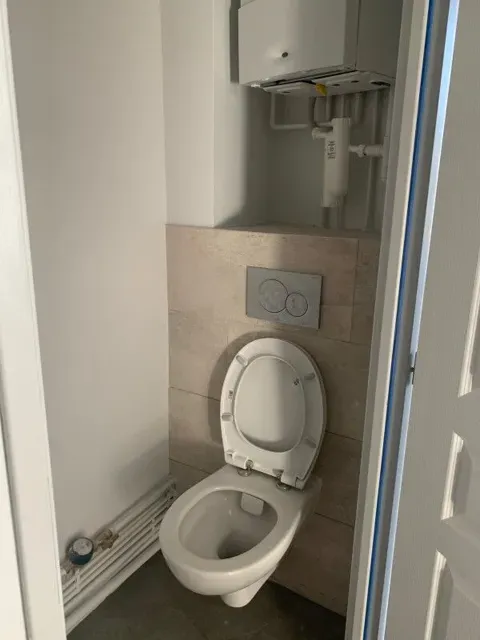 Salles de bain - Appartement de 2 Chambres dans le Quartier Ravinelle à Nancy