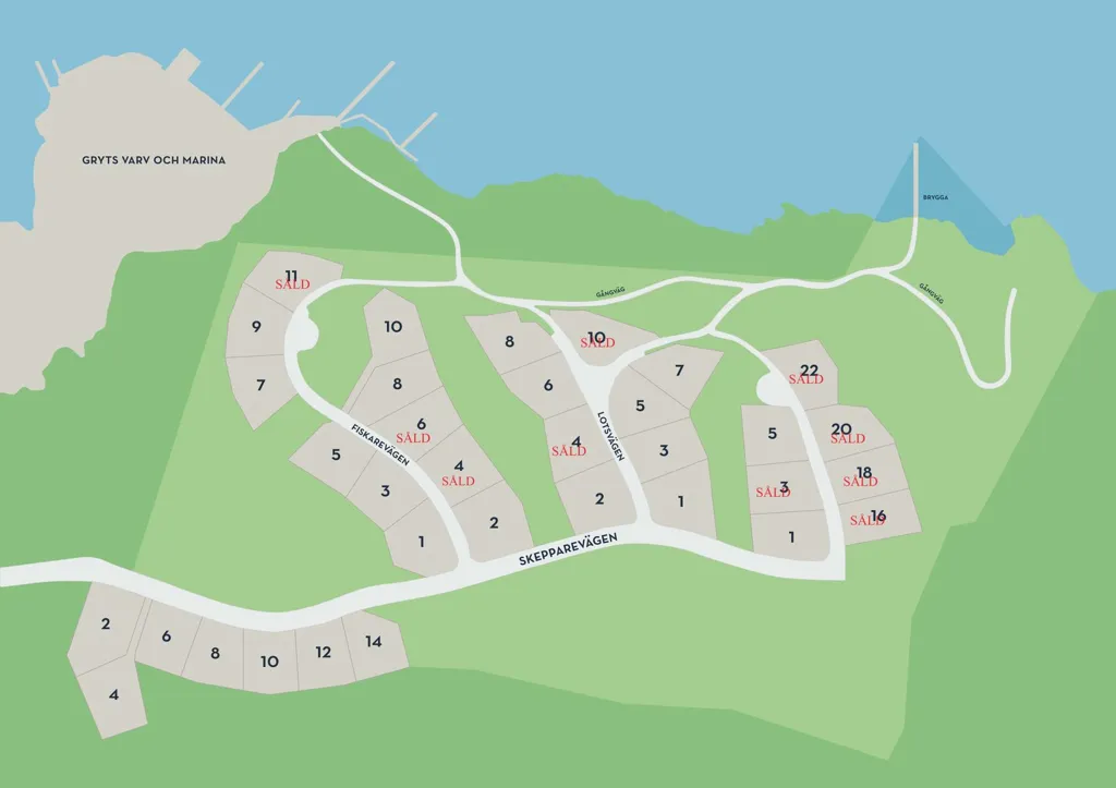 Plot for Construction in Gryts Archipelago