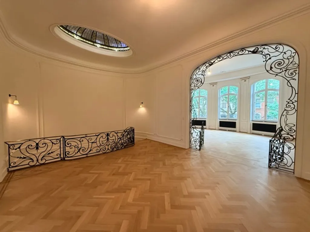 Séjour - Maison Beaux-Arts avec Terrasse à Ixelles