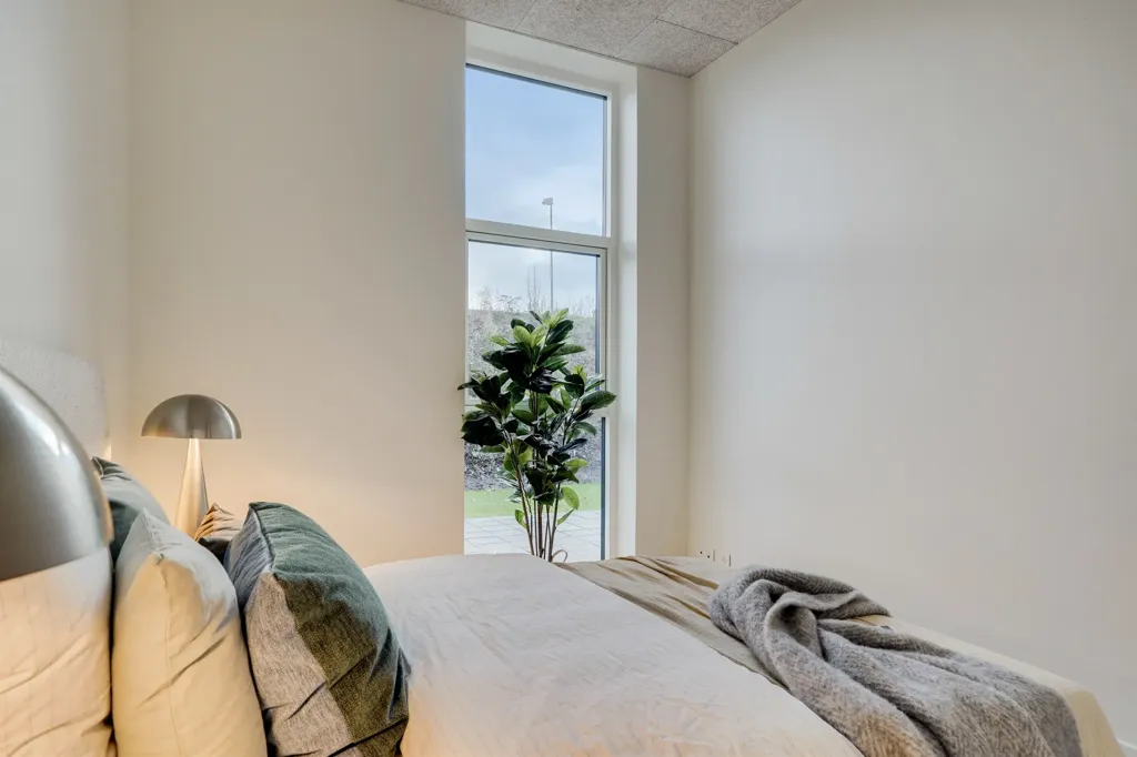 Camere da letto - Contemporary Townhouse with Terrace in Grejs