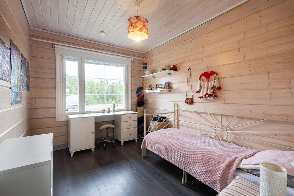 Chambres - Modern Log Cabin with Sauna in Inarijoki