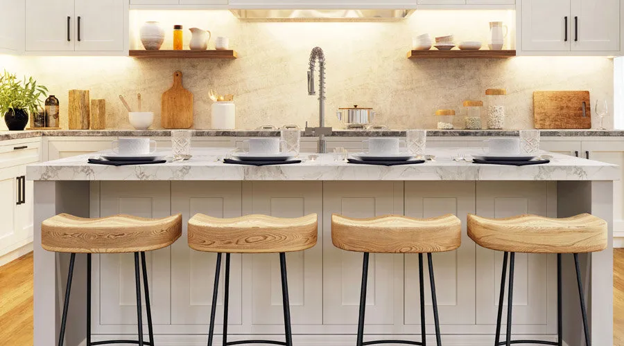Cuisine - Maison Individuelle avec Climatisation Réversible à Bois-d'Arcy
