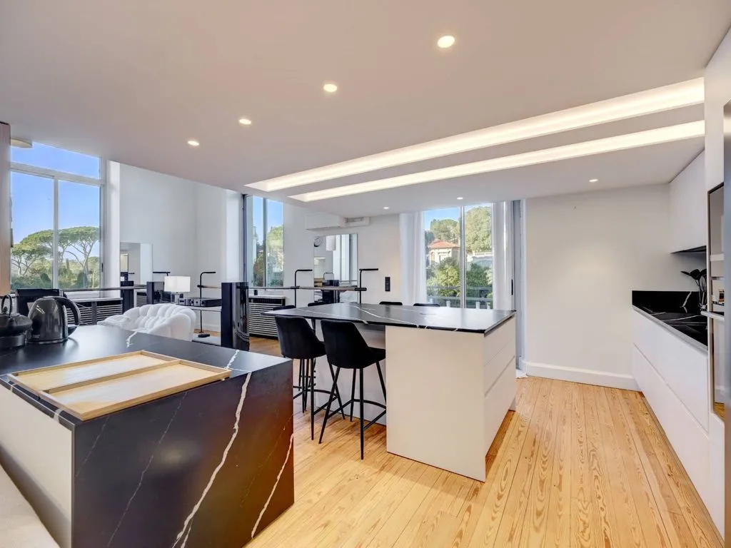 Köök - Luxury Flat with Balcony in Cannes