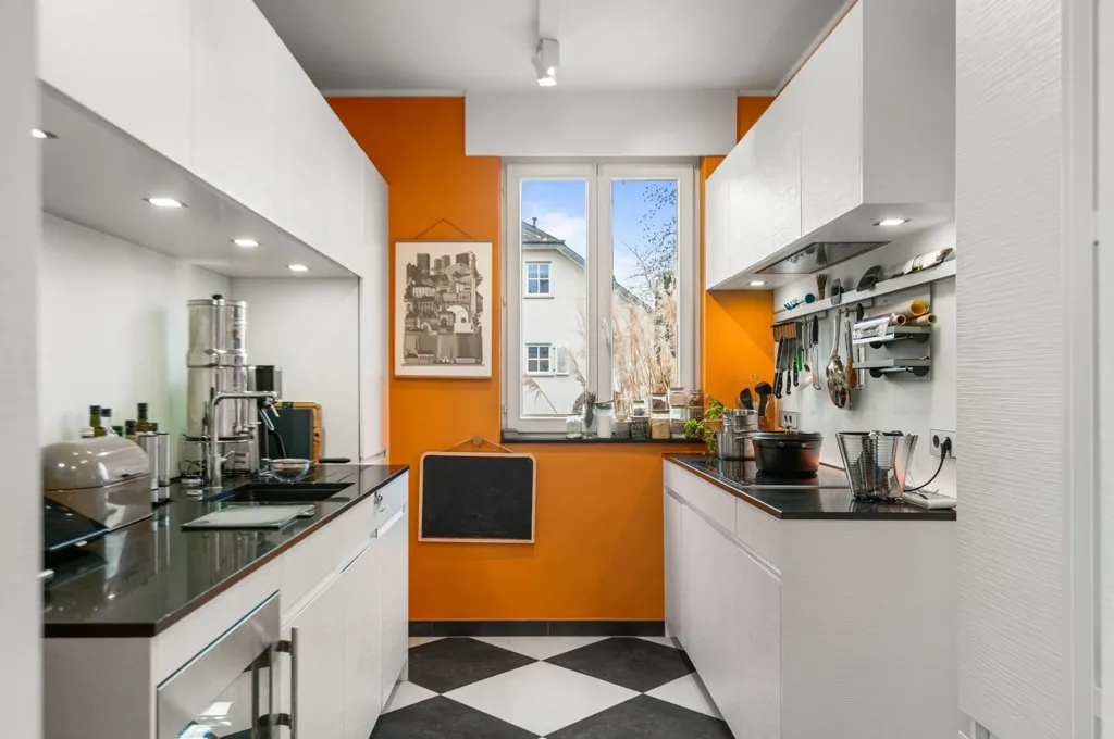 Kitchen - Architectural House with High Ceilings in Bereldange