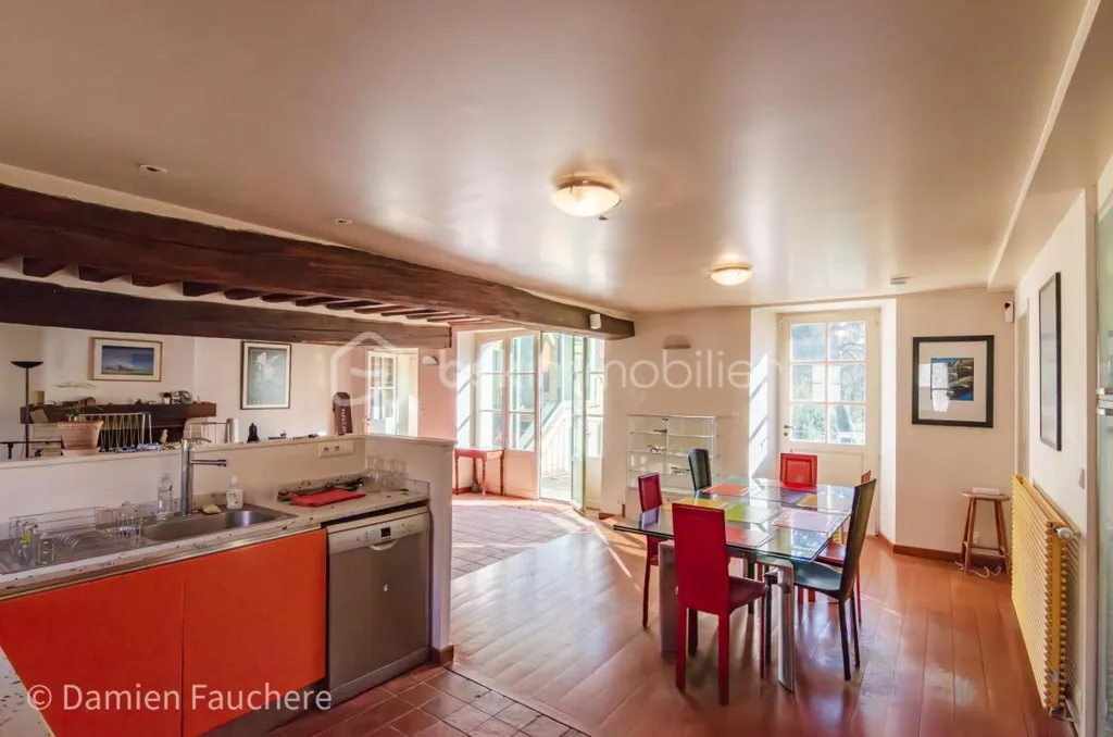 Cuisine - Demeure de Caractère en Deux Habitations à Sainte-Mesme