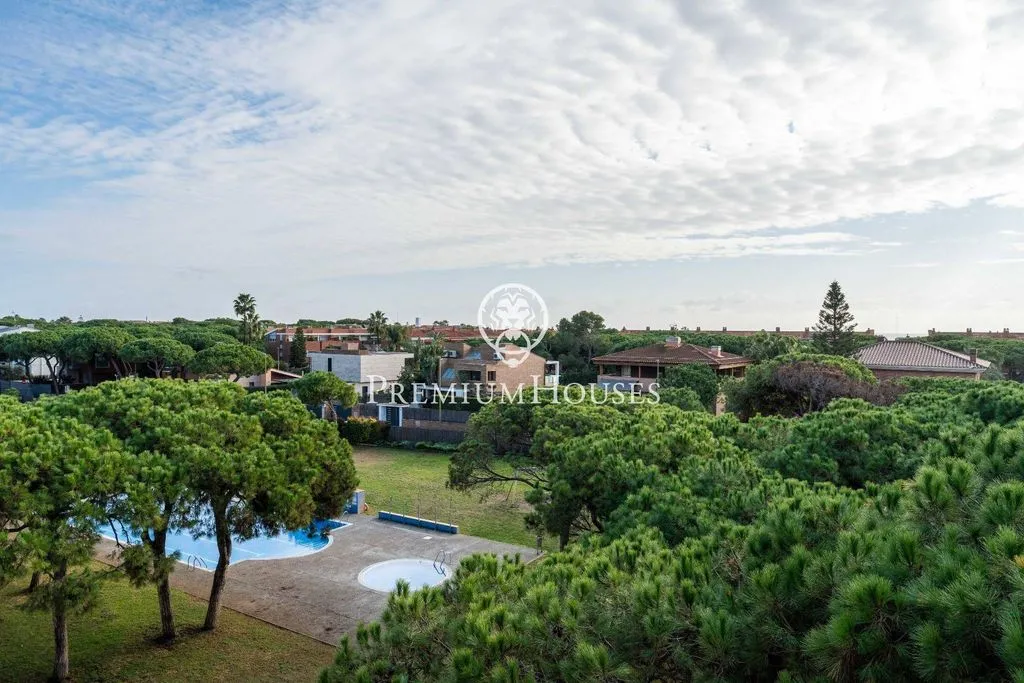 Vista aerea - Luxury Penthouse with Sea View in Gavà Mar