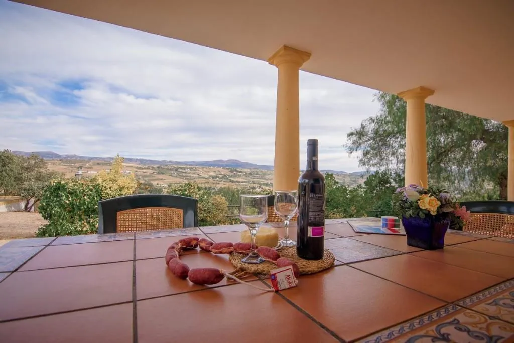 Terrasse - Villa with Mountain Views near Ronda