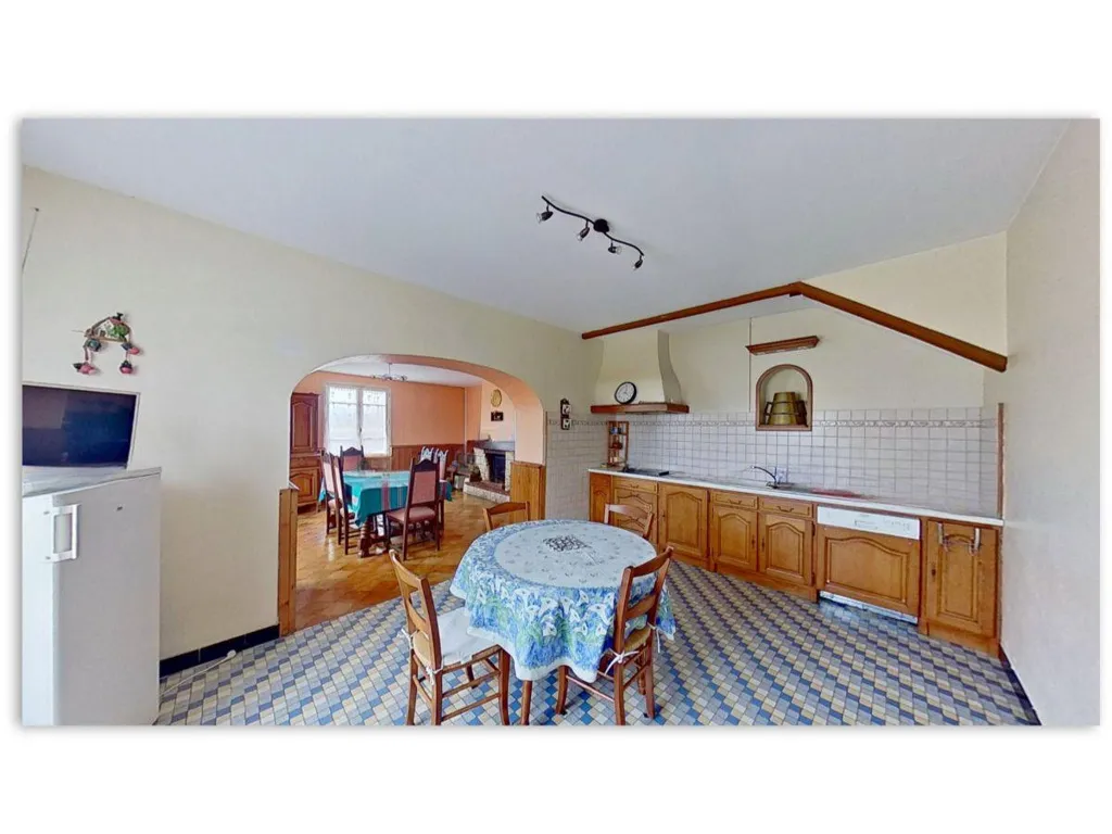 Dining Room - House with Large Barn in Poey-de-Lescar