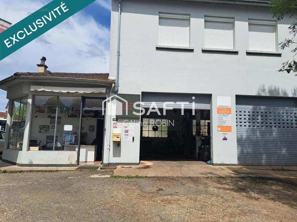 Garage - Fonds de Commerce avec Garage à Romenay