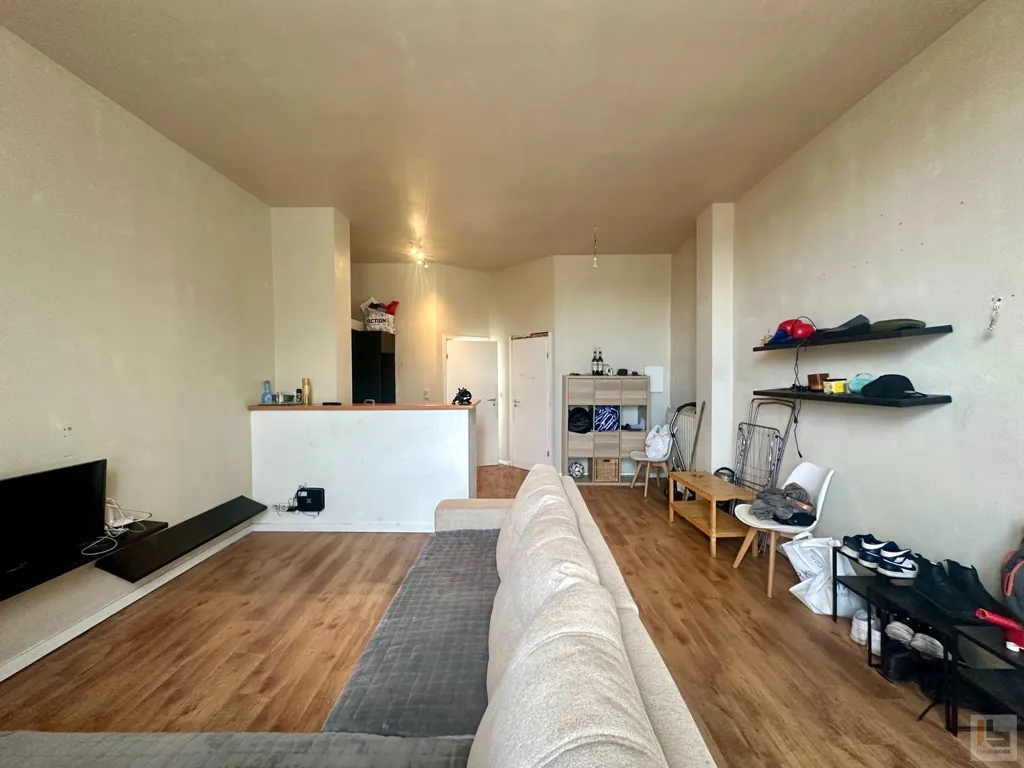 Living Room - Apartment with Terrace in Gentbrugge