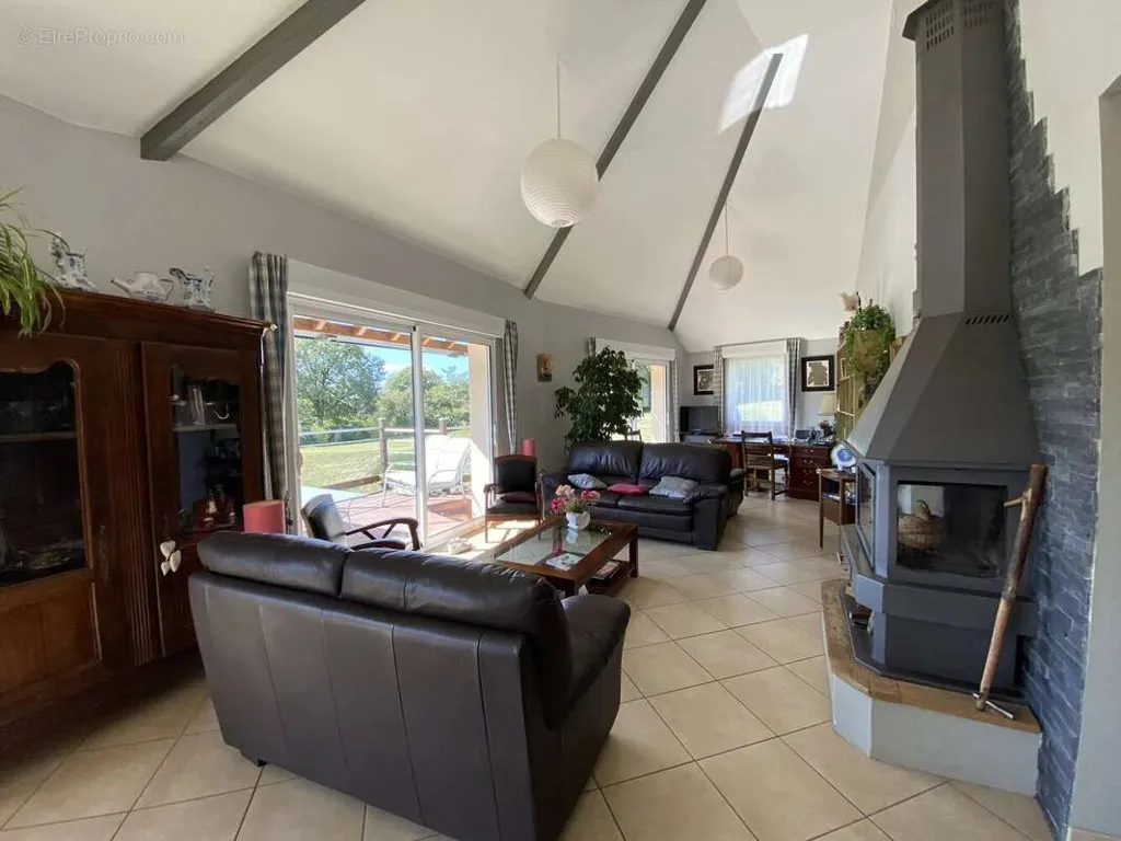 Séjour - Propriété Contemporaine avec Parc à 8 km de Châtellerault