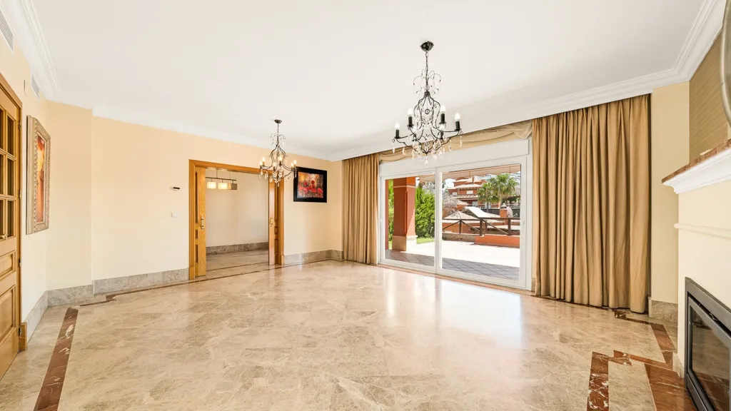 Séjour - Semi-Detached Villa with Pool in Santa Clara