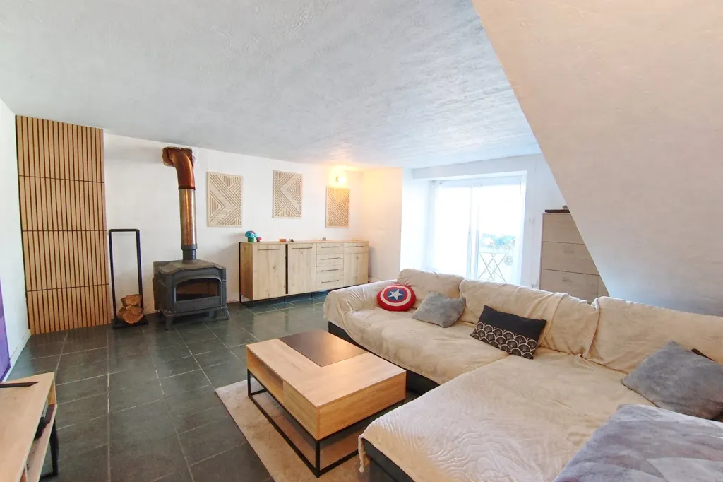 Séjour - Maison avec Terrasse et Jardin à Decazeville