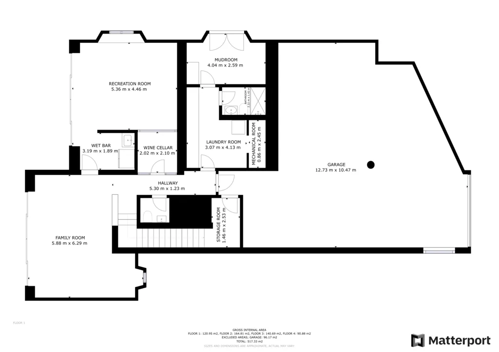 Plan - 7 Bedroom House with Pool in Restelo, Lisbon