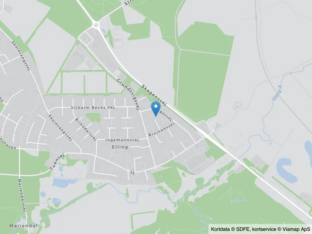 6-toaline maja asukohas Frederikshavn
