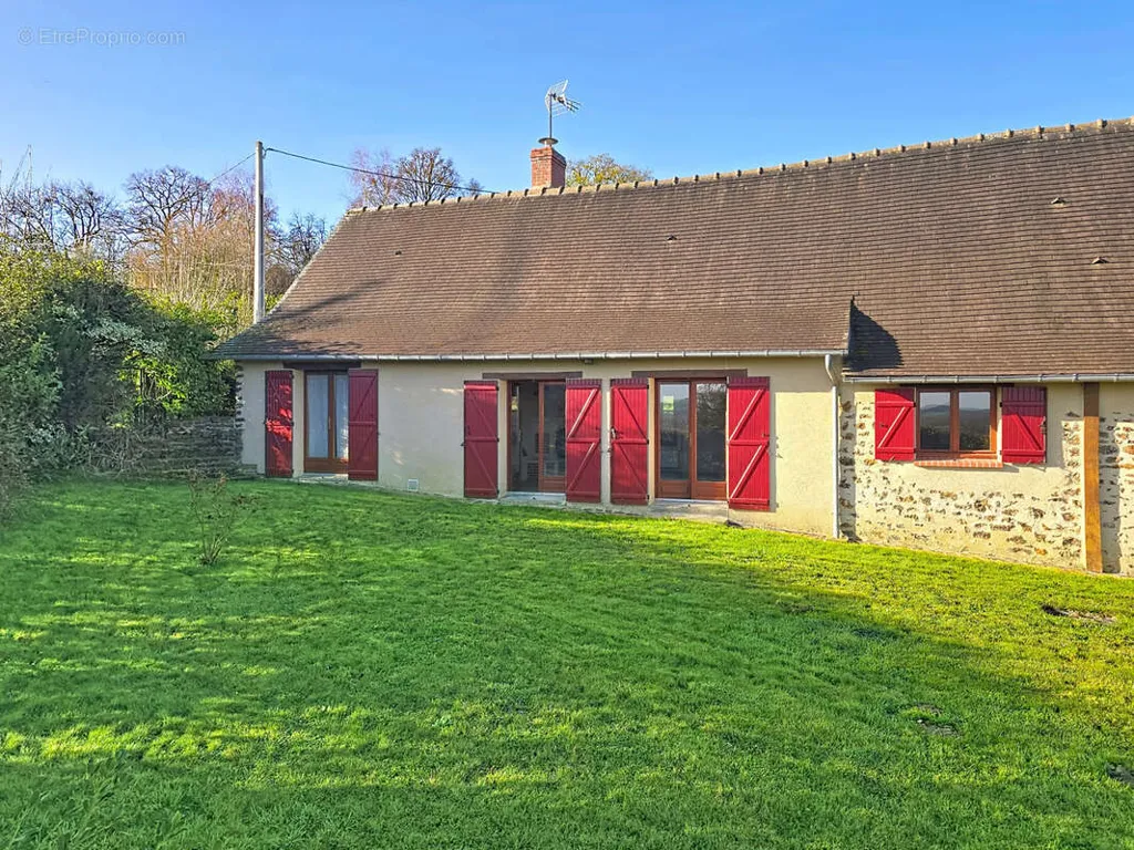 Extérieur - Maison de campagne avec vue sur la campagne à Sancerrois