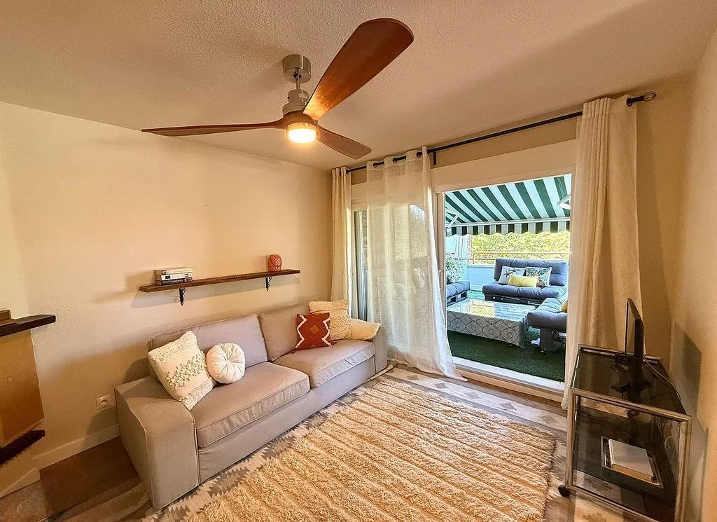 Living Room - Penthouse with Pool in Talamanca de Jarama