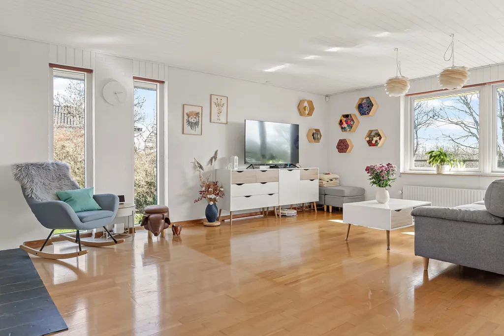 Séjour - Maison 5 pièces à Børkop
