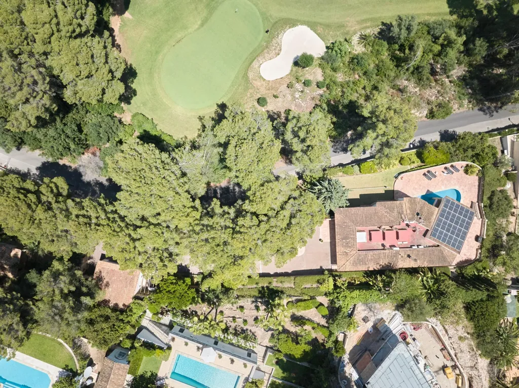 Õhuvaade - Luxury Villa with Golf Views in Son Vida