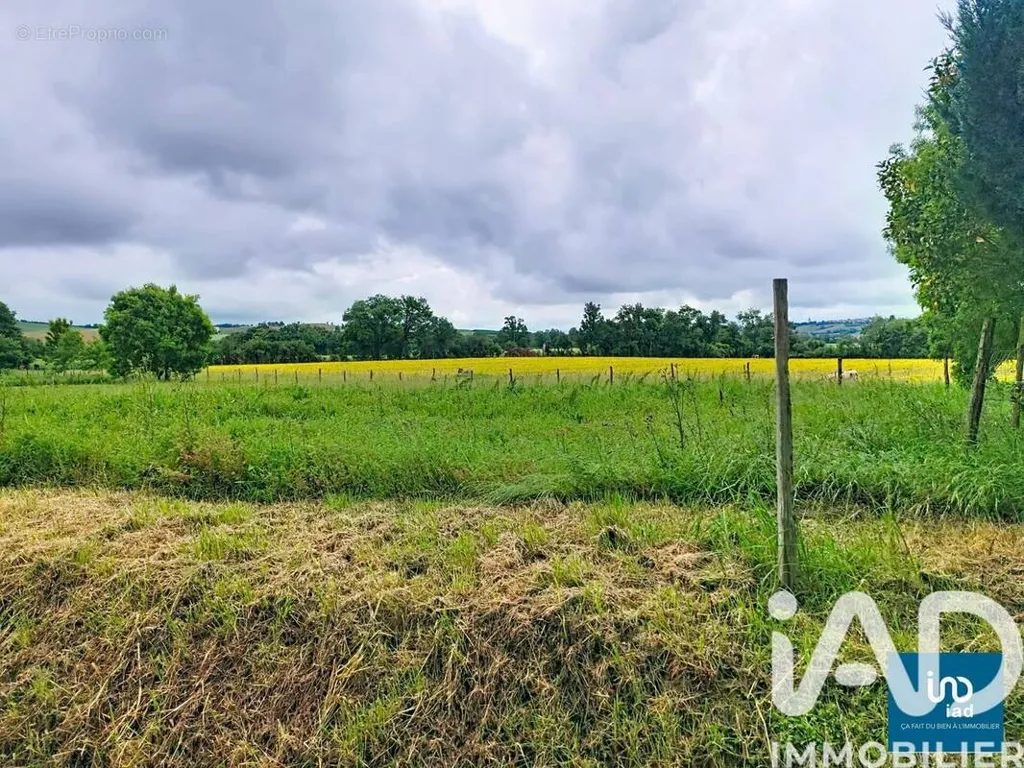 Giardino - 1552 m² Plot with North-South Orientation in Castet-Arrouy